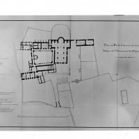 Plan de l'abbaye cistercienne du Thoronet
