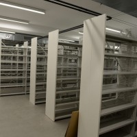 Un magasin d'archives